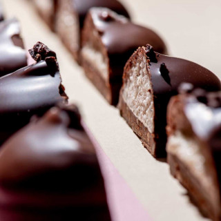 Détail des Nénés© Pralinés - Chocolat Noir