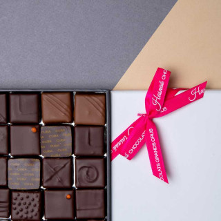 Ecrin 105 chocolats (500gr) - exemple de présentation - Détail