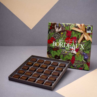 Écrin “Un Instant à Bordeaux” RIVE GAUCHE - 25 chocolats
